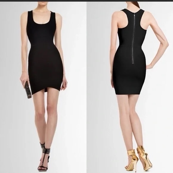BCBGMAXAZRIA BodyCon Black Dress - Picture 7 of 7